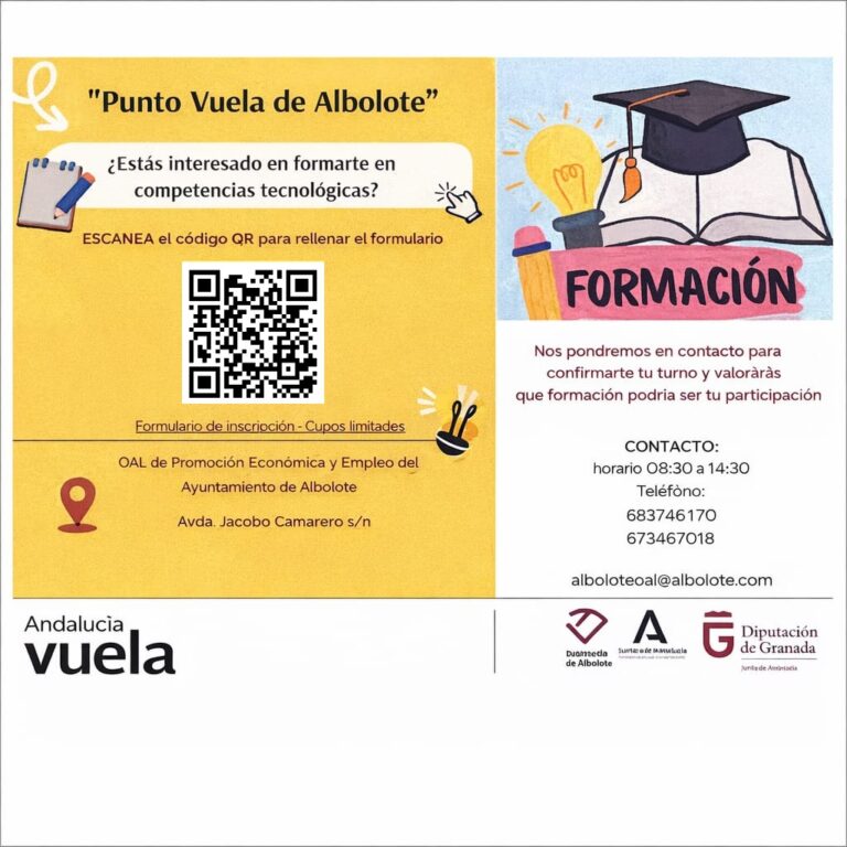 ¿Estás interesado/a en formarte en competencias tecnológicas?