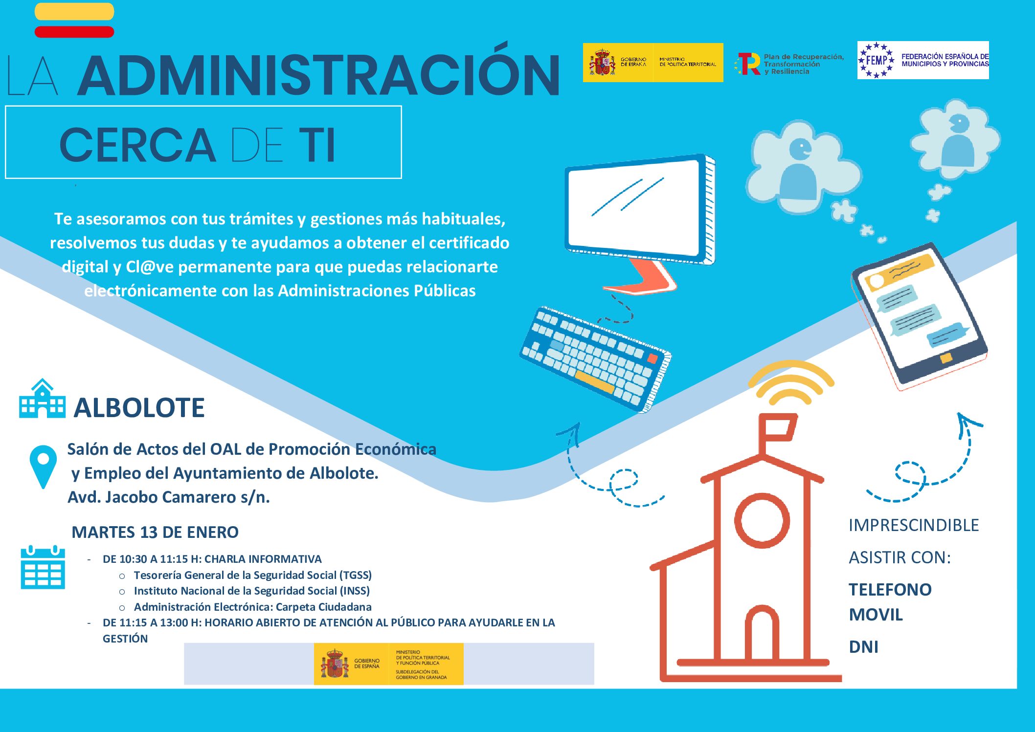 LA ADMINISTRACIÓN CERCA DE TI